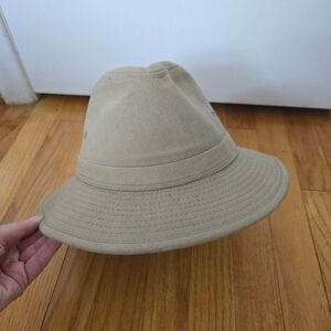 DORFMAN PACIFIC Outback Hat Men's Fedora Medium Solid base Vented